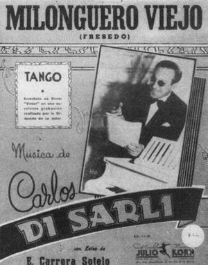 Di Sarli's tribute to Fresedo, his tango "Milonguero viejo"